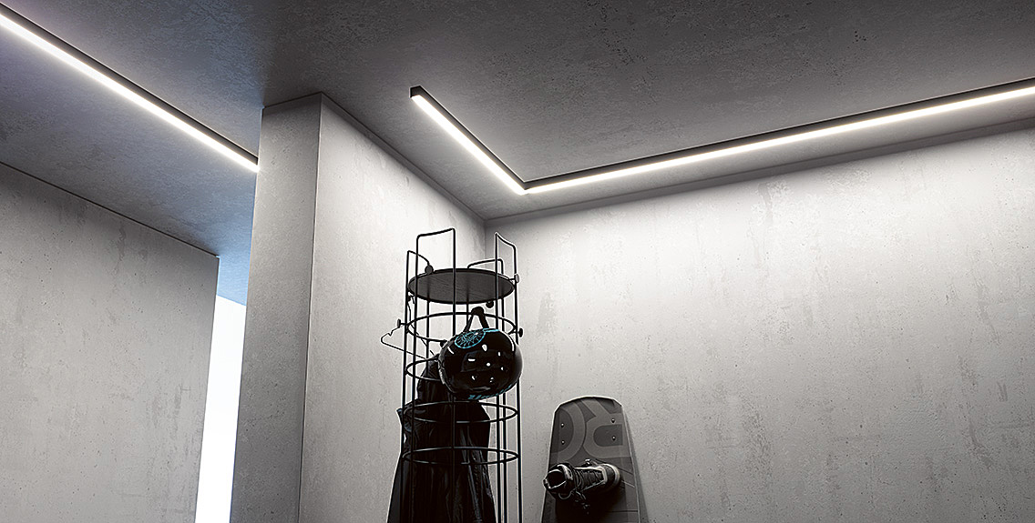 Deckenleuchte 40x40 | GERA - Leuchten und Lichtsysteme