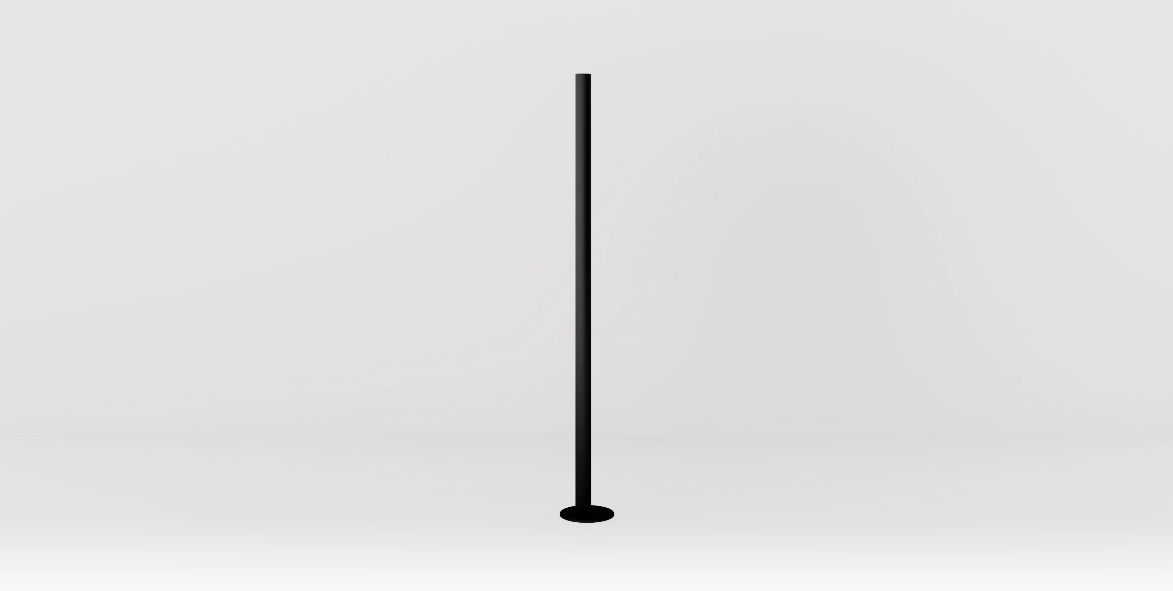 Stehleuchte GERA Avion in einem minimalistischen hellen Raum.