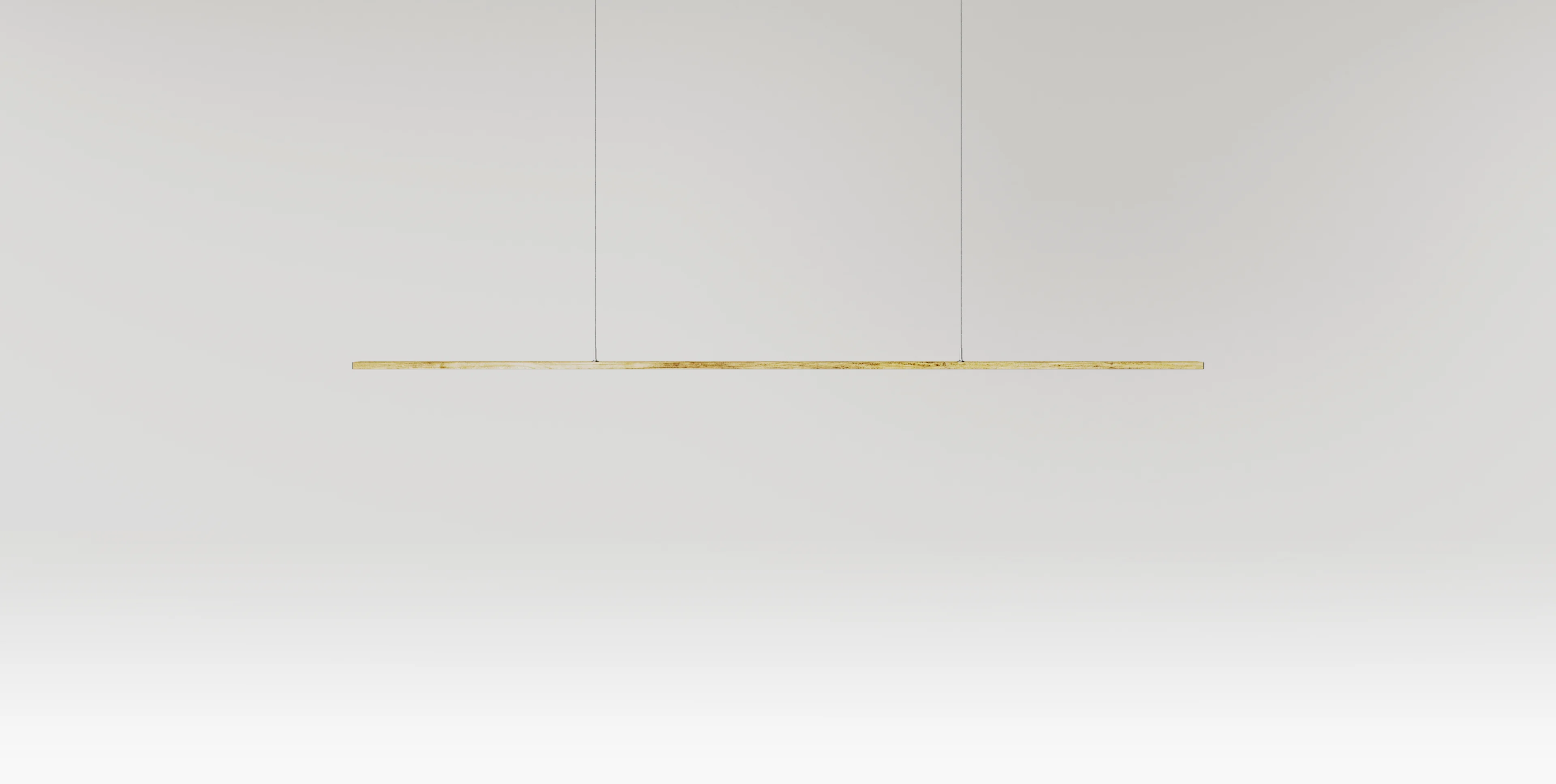 Pendelleuchte GERA Twig in einem minimalistischen hellen Raum.